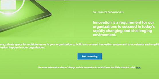 Colleaga is an solution innovation and collaboration community platform based around the BrightIdea API